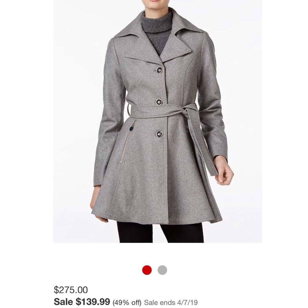 INC Flowy Peacoat